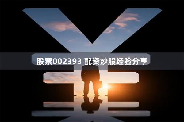 股票002393 配资炒股经验分享
