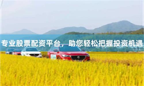 专业股票配资平台，助您轻松把握投资机遇